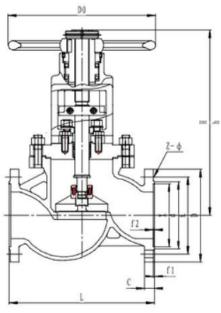 Клапан запорный криогенный проходной CCK T301J200 Клапаны / вентили