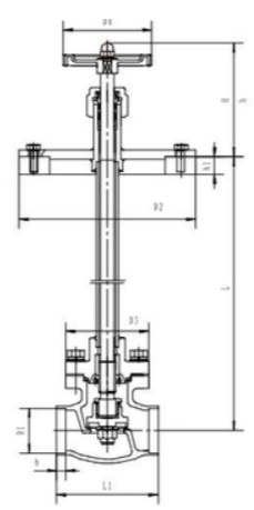 Клапан запорный криогенный блочный CCK T329DA20A /C Клапаны / вентили