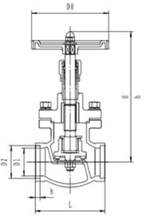 Клапан запорный криогенный проходной CCK T335A10 Клапаны / вентили