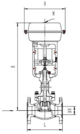 Клапан запорный криогенный проходной CCK T352DZ50M Клапаны / вентили