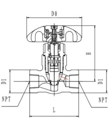 Клапан запорный криогенный проходной CCK T361DA8 Клапаны / вентили